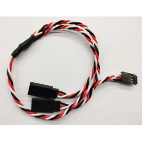 Prolunga Futaba Y Twisted 22AWG 150mm