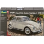 Revell 07083 VW Beetle Limousine 1968 Volkswagen Modellino Auto, Colore Grigio,