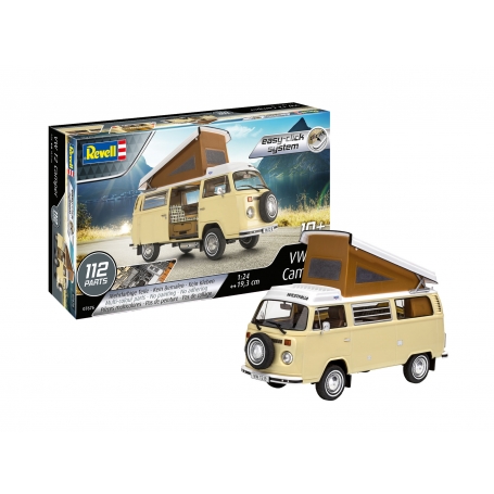 Revell 07676 VW T2 Camper (Assemblaggio ad Incastro)