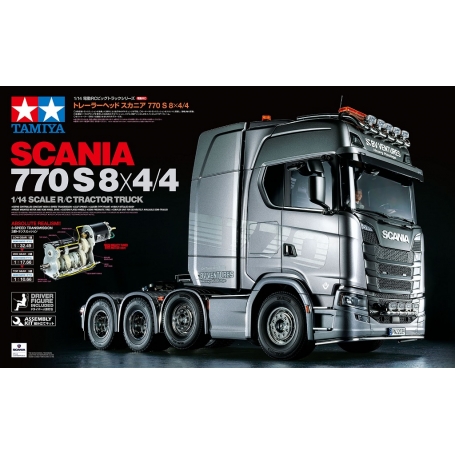 Tamiya TA56371 SCANIA 770S 8X4/4 4 ASSI