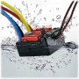 Hobbywing QUICRUN WP-1060-BRUSHED 60/360A Waterproof 2-3S ESC per motori a spazzole T-Plug