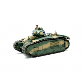 Tamiya 35282 B1 Bis Carro Armato Francese In Kit di Montaggio