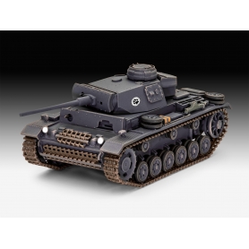 Revell 03501 Panzer III In Kit di Montaggio