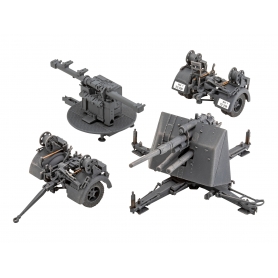 Revell 03325 8.8cm Flak 37 + Sd.Anh.202 In Kit di Montaggio