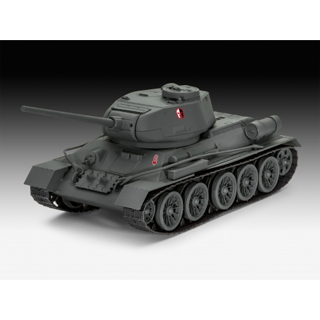 Revell 03510 World of Tanks: T-34 Da Assemblare ad incastro