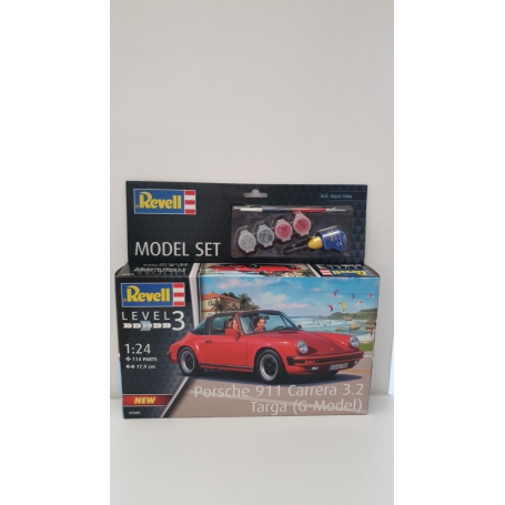 Revell  07689 PORSCHE 911 CARRERA 3.2 Model Set