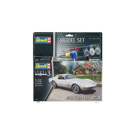 Revell 67684 Model Set Corvette C3 In Kit di Montaggio