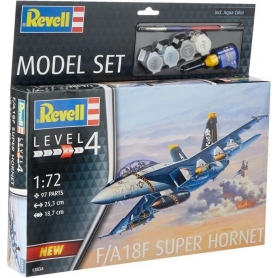 Revell 63834 Model Set F/A18F Super Hornet In Kit di Montaggio