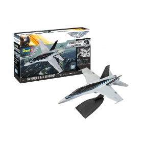 Revell 64965 Model Set Maverick's F/A-18 Hornet Top Gun da assemblare ad incastro.