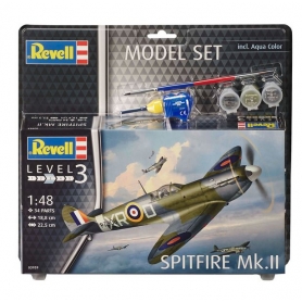 Revell 63959 Model Set Spitfire Mk.II In Kit di Montaggio