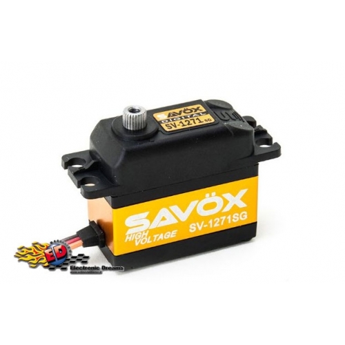 SAVOX SV-1271SG HV Digital Ultra Fast Servo 25kg 0,08sec, 7,4V, 63gr