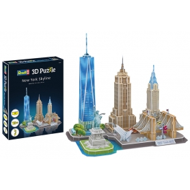 Revw  00142 3d puzzle new york skyline