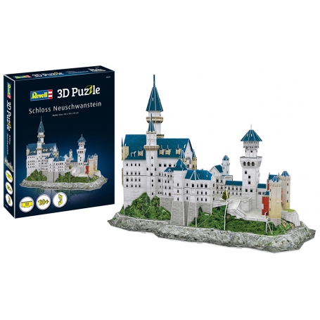 Revell 00205 3d puzzle neuschwanstein castle