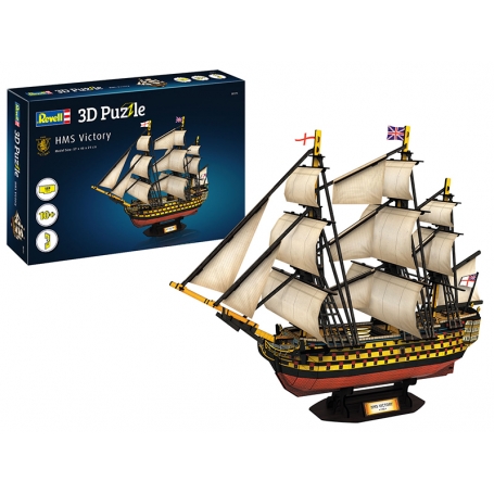 Revell  00171  HMS Victory 3D Puzzle, Colore Multi-Colour,