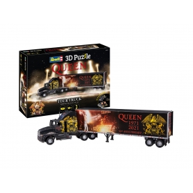 Revell  00230 3d puzzle queen tour truck (50th anniversary)