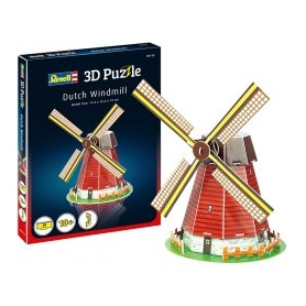 Revell 00110  Puzzle 3D Mulino a Vento Olandese