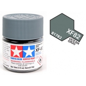 Tamiya 81782 XF-82 Ocean Gray 2 Colore Acrilico Opaco 10 ml