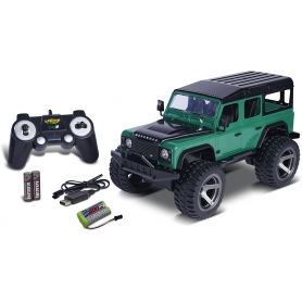 Carson 500404269 1:12 Land Rover Defender 2,4 GHz 100% RTR verde