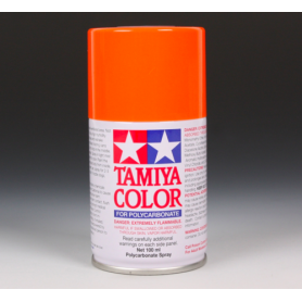 Tamiya PS-7 Orange Colore Spray Policarbonato 100 ml