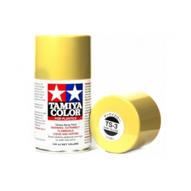 Tamiya TS-3 Dark Yellow Colore Spray per Plastica 100 ml