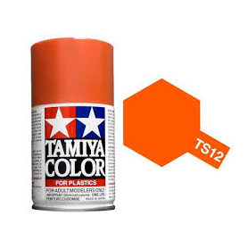 Tamiya TS-12 Orange Colore Spray per Plastica 100 ml