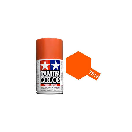 Tamiya TS-12 Orange Colore Spray per Plastica 100 ml