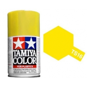 Tamiya TS-16 Yellow Colore Spray per Plastica 100 ml