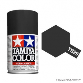 Tamiya TS-29 Semi Gloss Black Colore Spray per Plastica 100 ml