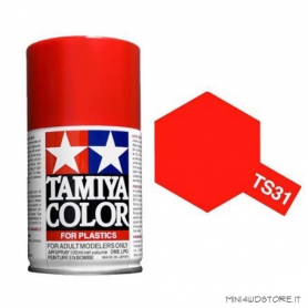 Tamiya TS-31 Bright Orange Colore Spray per Plastica 100 ml