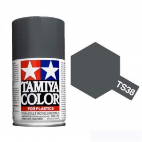 Tamiya TS-38 Gun Metal Colore Spray per Plastica 100 ml