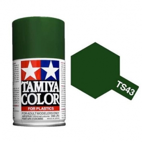 Tamiya TS-43 Racing Green Colore Spray per Plastica 100 ml