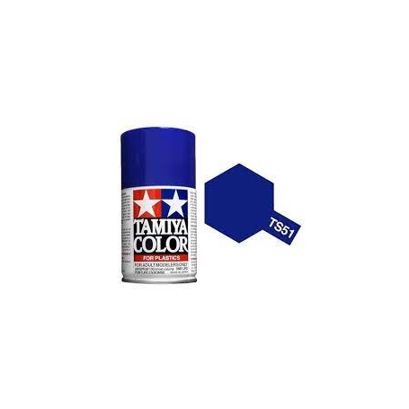 Tamiya TS-51 Racing Blue Colore Spray per Plastica 100ml