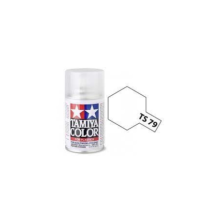 Tamiya TS-79 Semi Gloss Clear Colore Spray per Plastica 100ml