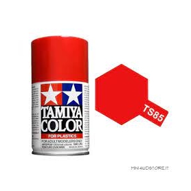 Tamiya TS-85 Bright Mica Red Colore Spray per Plastica 100ml