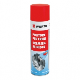 Pulitore Per Freni Euro Spray 500 ML Sgrassante Parti Meccaniche Auto Moto Wurth