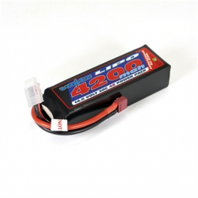 VOLTZ batteria LiPo 4200mah 4S 14.8V 30C Deans