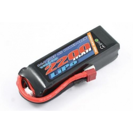 VOLTZ batteria LiPo 2200mah 4S 14.8V 30C Deans