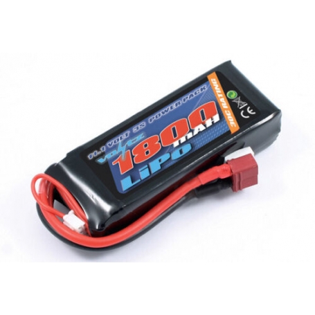 VOLTZ batteria LiPo 1800mah 3S 11.1V 30C Deans