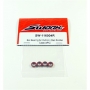 SWORKz Ball Bearing 6x10x3 RED Rubber (4)