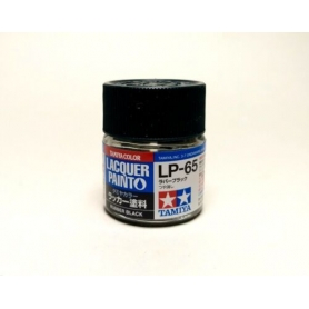 Tamiya 82165 LP-65 Rubber Black Colore Lacquer 10ml