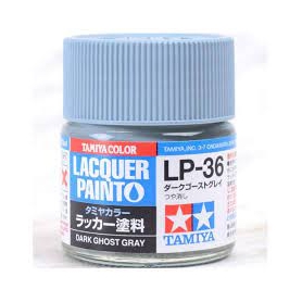 Tamiya 82136 LP-36 Dark Ghost Gray Colore Lacquer 10ml