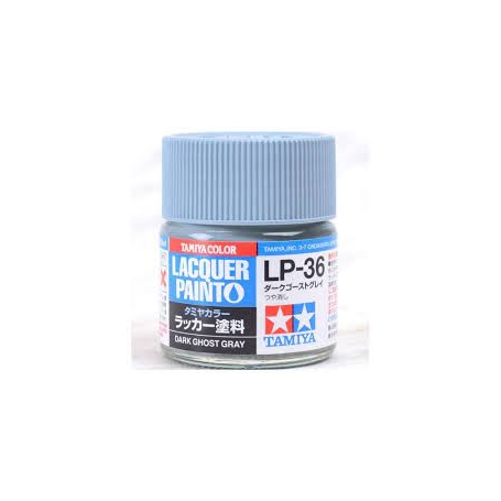 Tamiya 82136 LP-36 Dark Ghost Gray Colore Lacquer 10ml