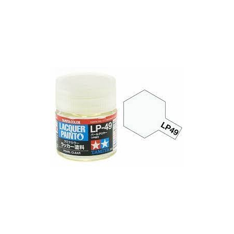 Tamiya 82149 LP-49 Pearl Clear Colore Lacquer 10ml