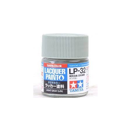 Tamiya 82132 LP-32 Light Gray Colore Lacquer 10ml
