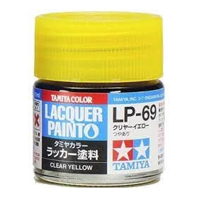 Tamiya 82169 LP-69 Clear Yellow Colore Lacquer 10ml