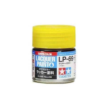 Tamiya 82169 LP-69 Clear Yellow Colore Lacquer 10ml