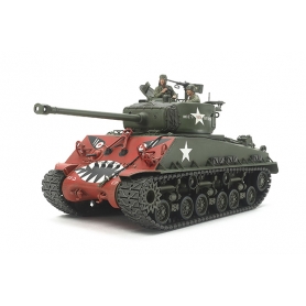 Tamiya 35359 U.S. Medium Tank M4A3E8 Sherman Easy Eight Korean War In Kit di Montaggio