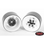 Cerchi  STAMPED STEEL 1.0'' STOCK BEADLOCK WHEELS (WHITE)