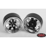 Cerchi  LUG WAGON 1.9" STEEL STAMPED BEADLOCK WHEELS (CHROME)