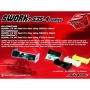 SWORKz 1/8 Off Road Pro Race Wing (FY)(W/o Holes) GIALLO FLUO